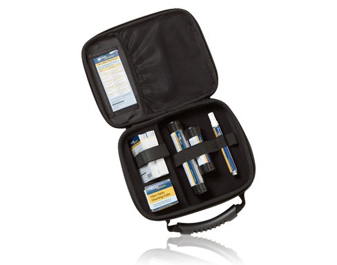 Fiber Optic Cleaning Kit en el maletín